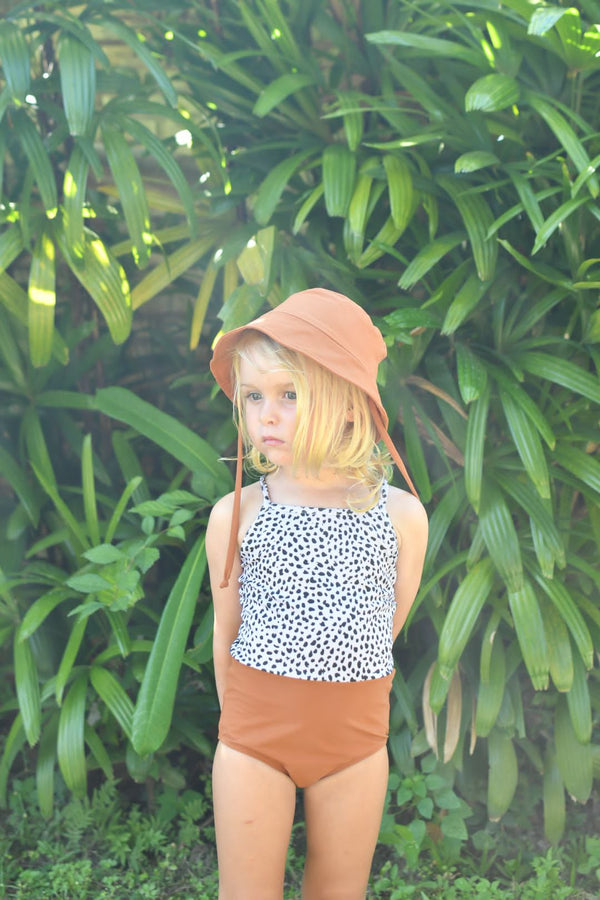 Main Design - Caramel Salty Leo Lana Swimsuit